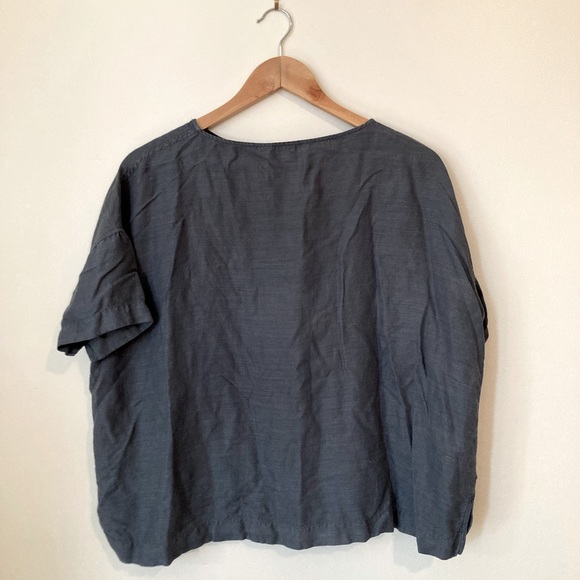 Wilfred dusty blue boxy top - Picture 3 of 3